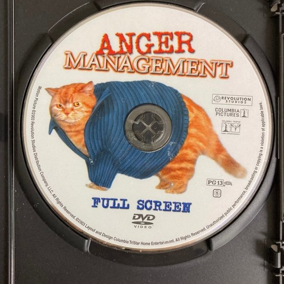 Anger Management (DVD, 2003) - Picture 2 of 3